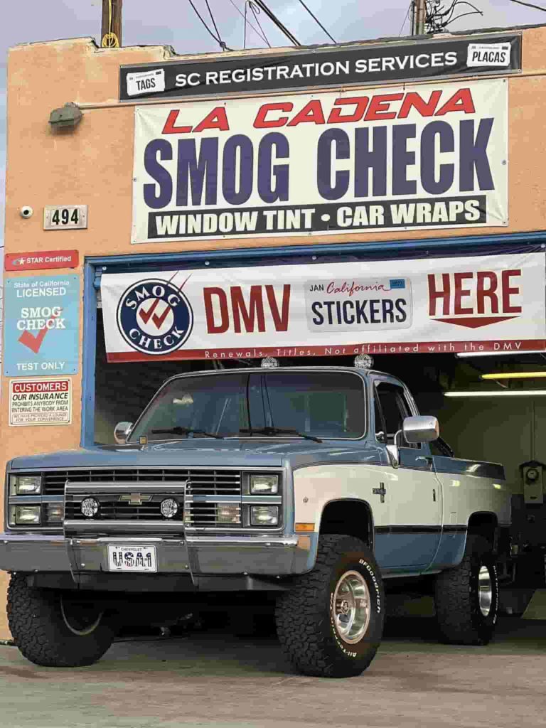 Smog Check Near Me in Colton